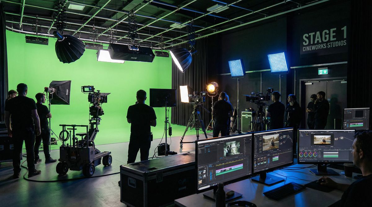 户外露出影视制作工作室视频