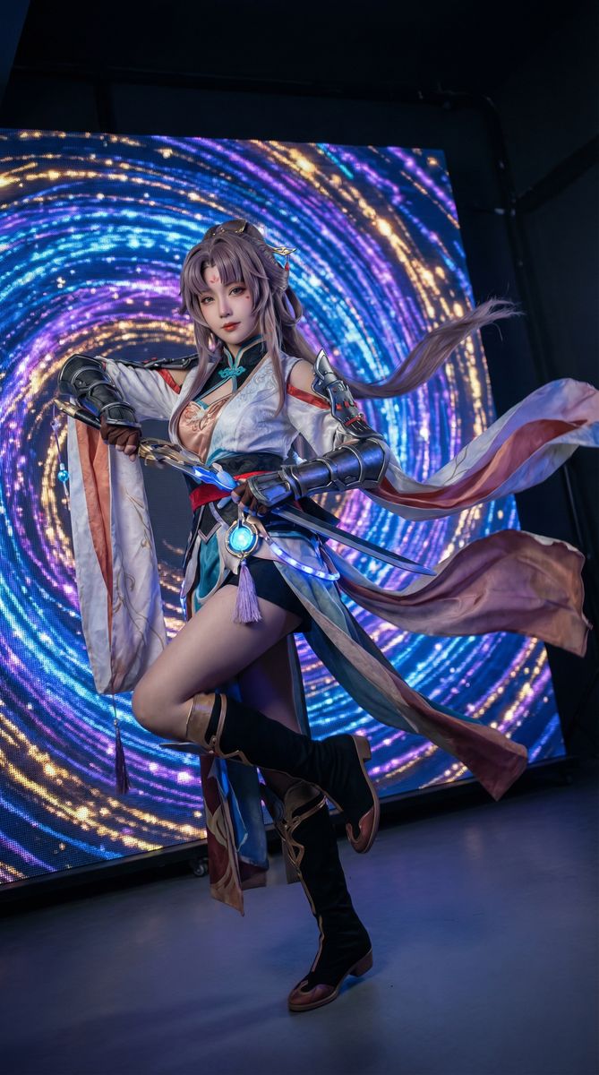 户外露出动漫cosplay视频展示