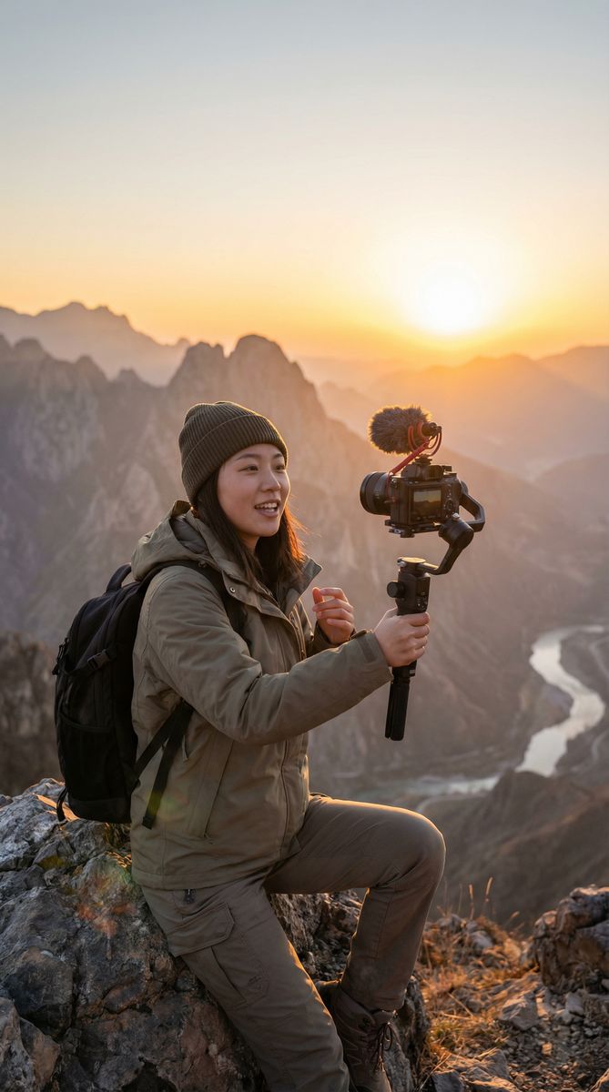 户外露出旅行视频分享